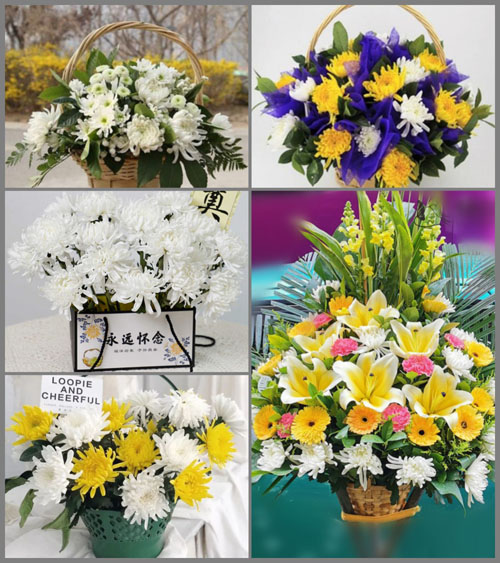 湖南常德武陵区芙蓉街道新河社区白事提篮配送